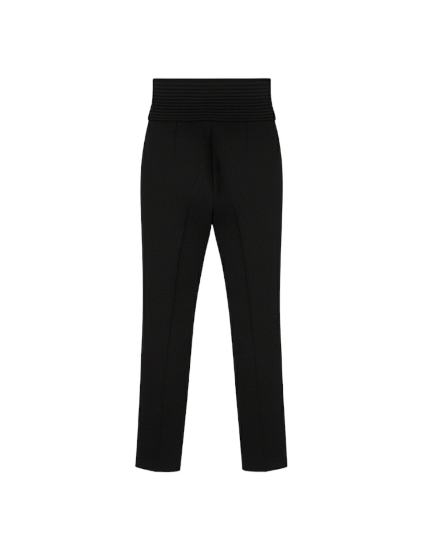 High Waisted Ribbed Trousers