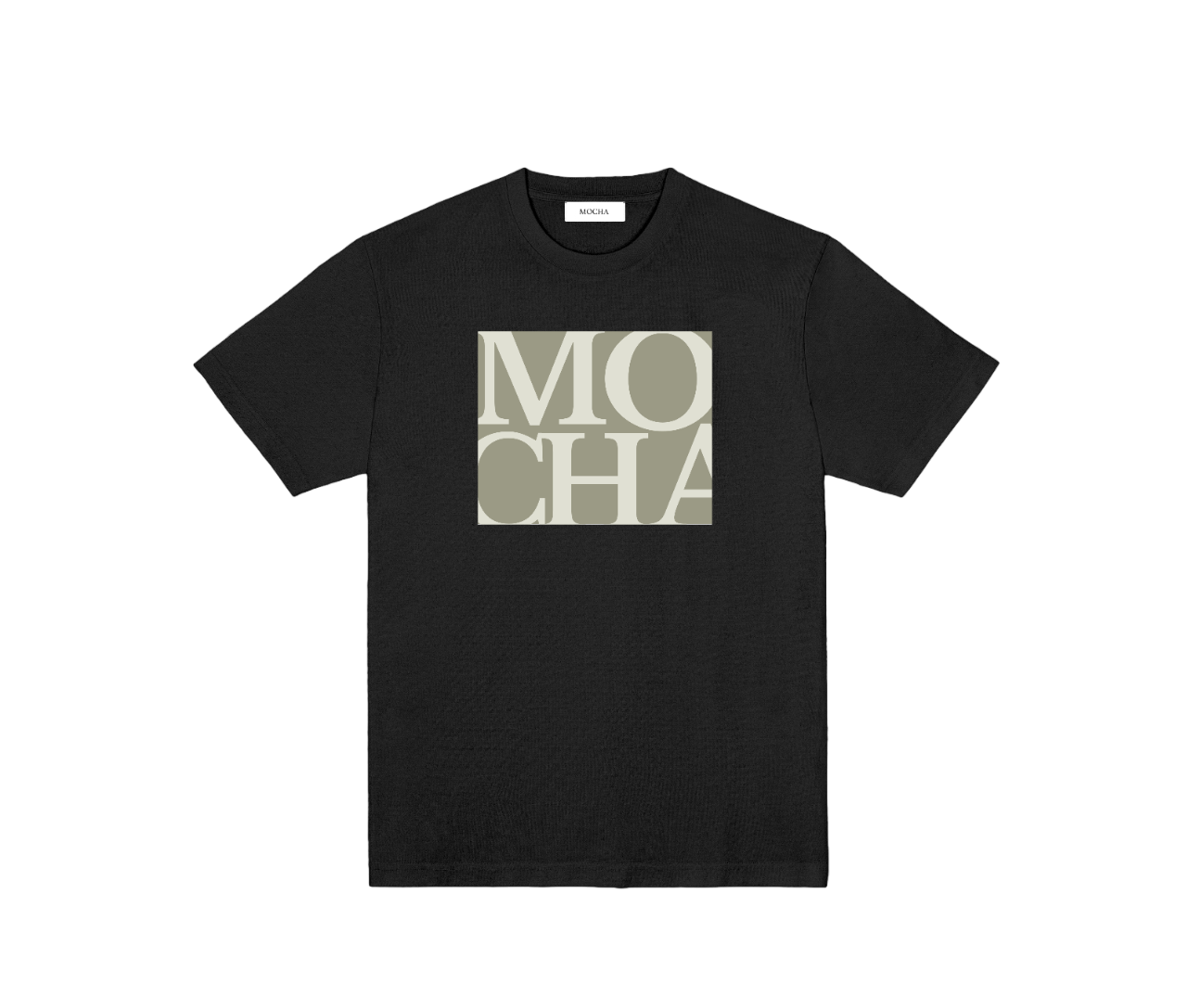 Mocha Block Tee - MOCHA