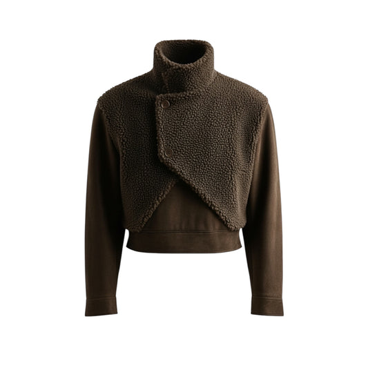 Sherpa Cropped Jacket